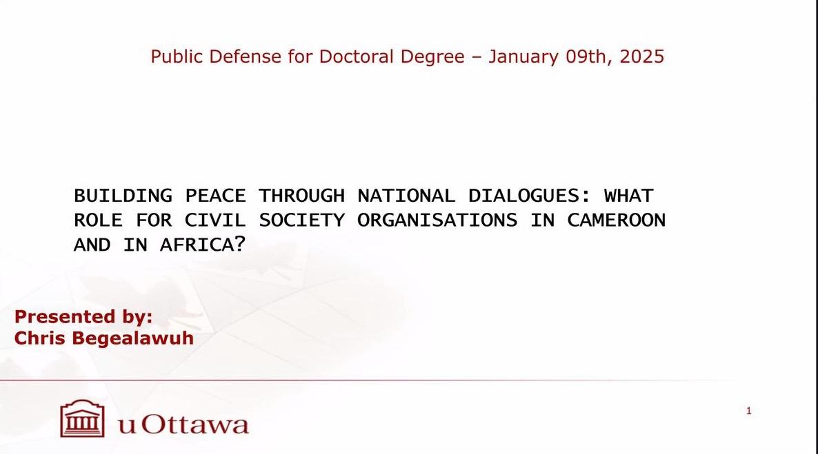 thesis defense